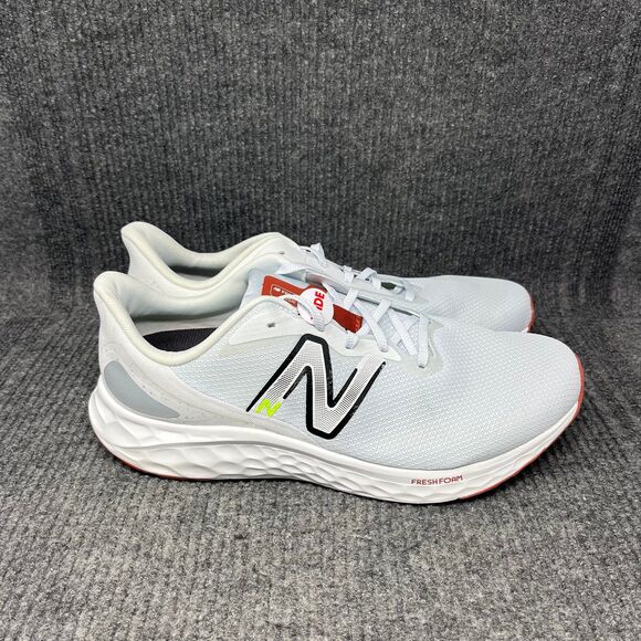 New Balance Fresh Foam Arishi V4 White Running Shoes Mens 15 4E X-Wide MARISCY4 - Picture 1 of 10